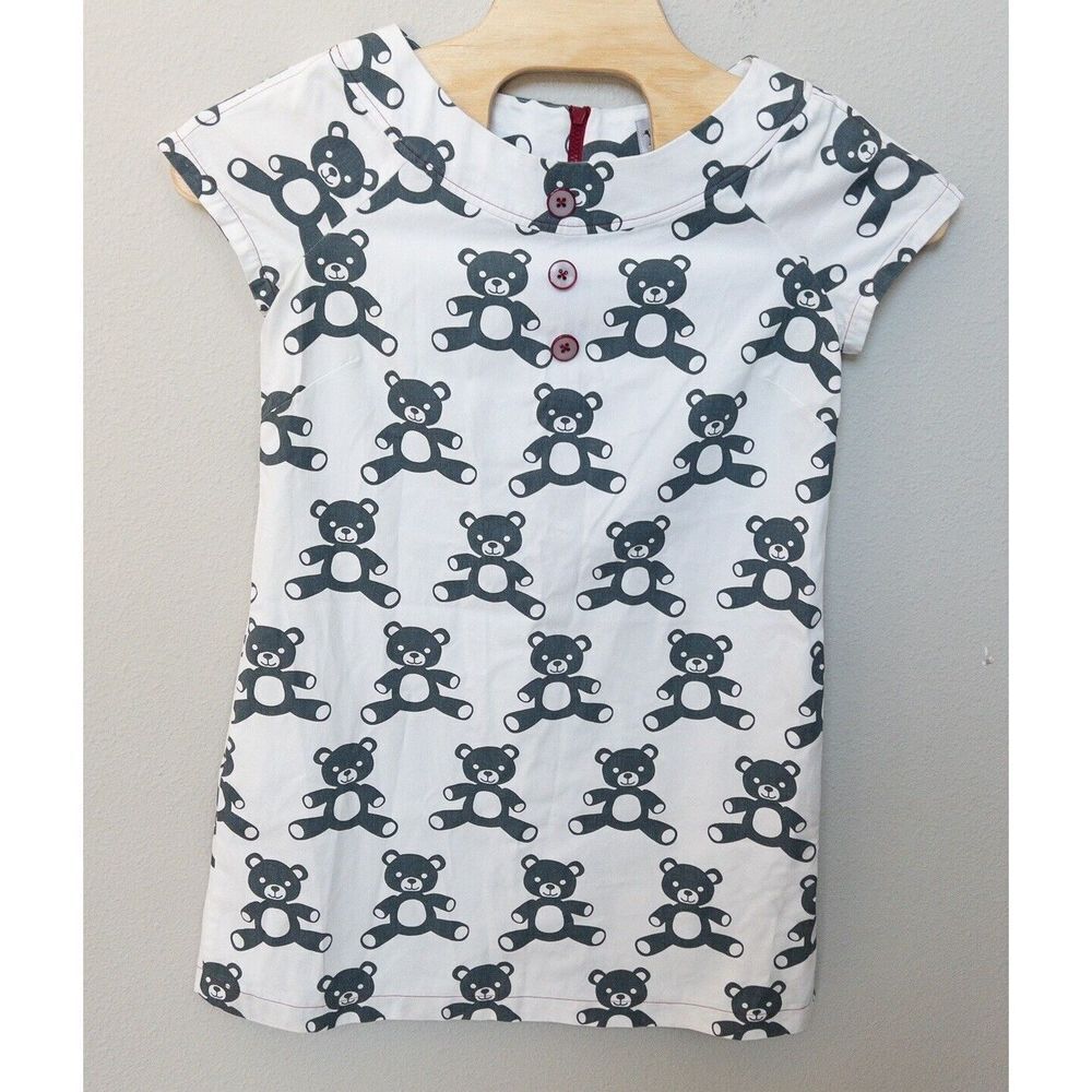 Beebop &‎ Wally New York Teddy Bear Dress Size Medium Made In USA